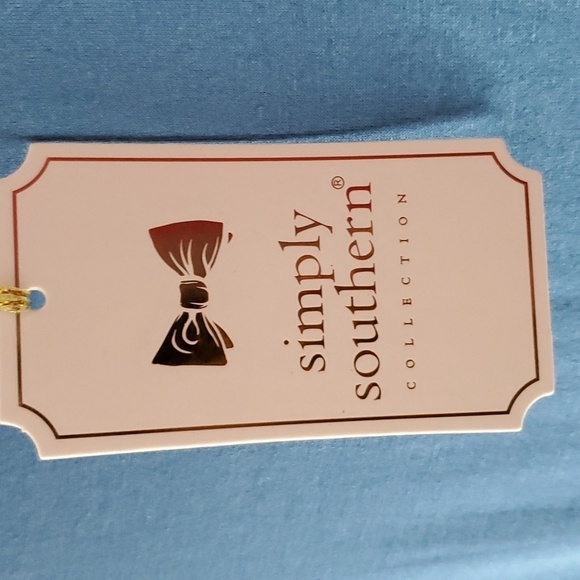 New Simply Southern Super Cute Plus Size Top Size XXL - Picture 4 of 5